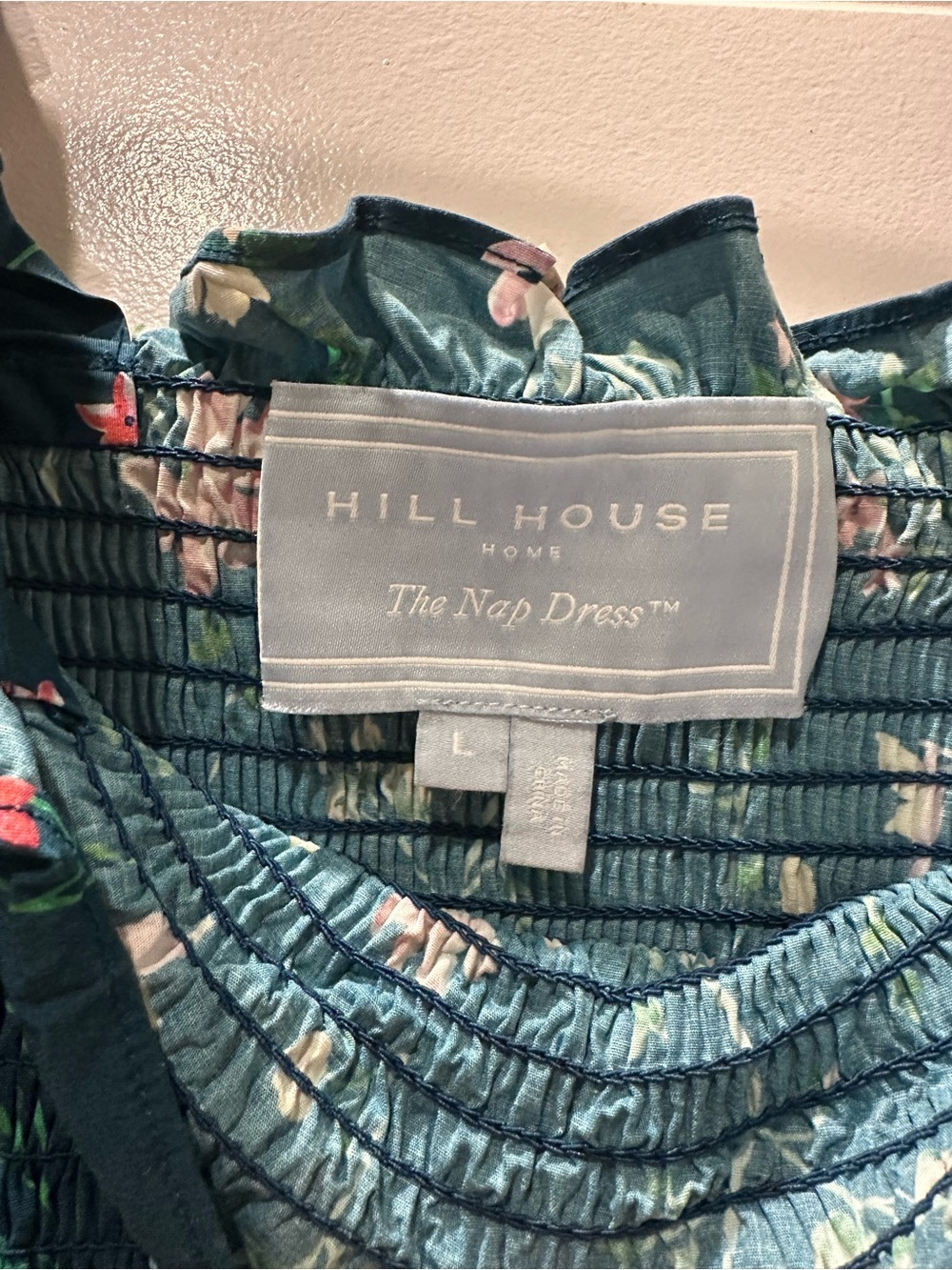 Hill House Nap Dress in Elizabeth Green Fairy Floral - Picture 5 of 6